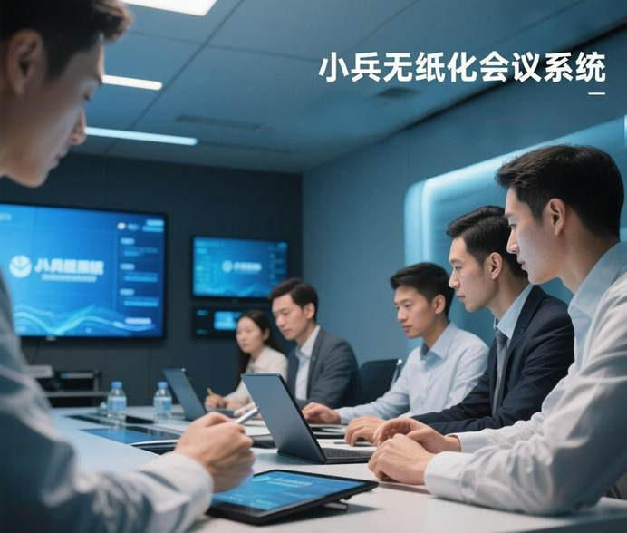 小兵无纸化会议系统-开会场景