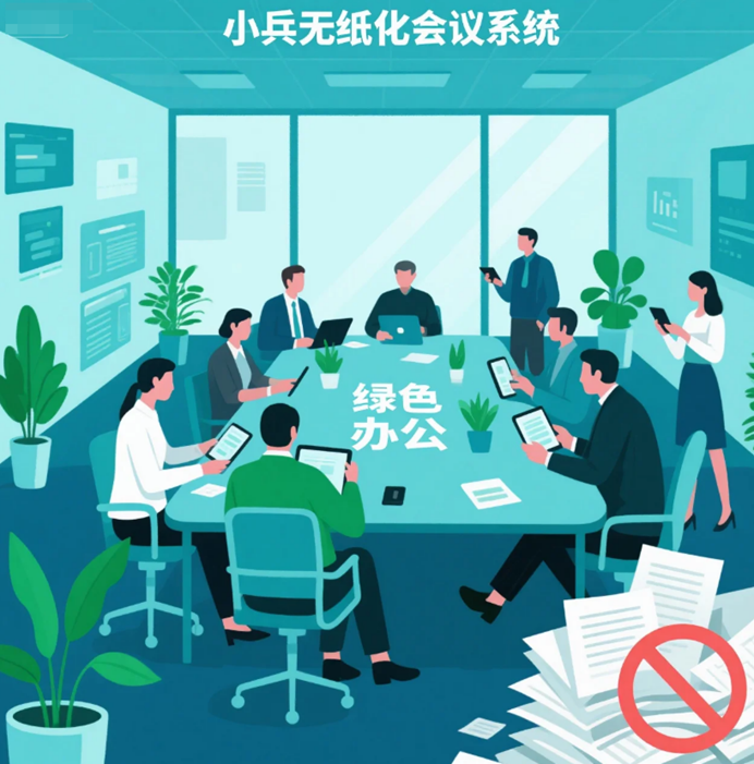 小兵无纸化会议系统-绿色办公
