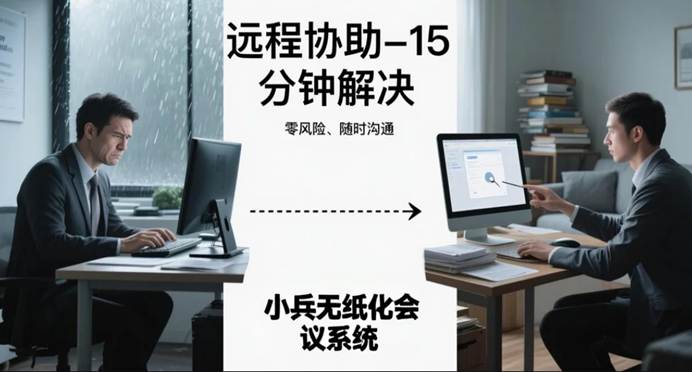 小兵无纸化会议系统-远程协助